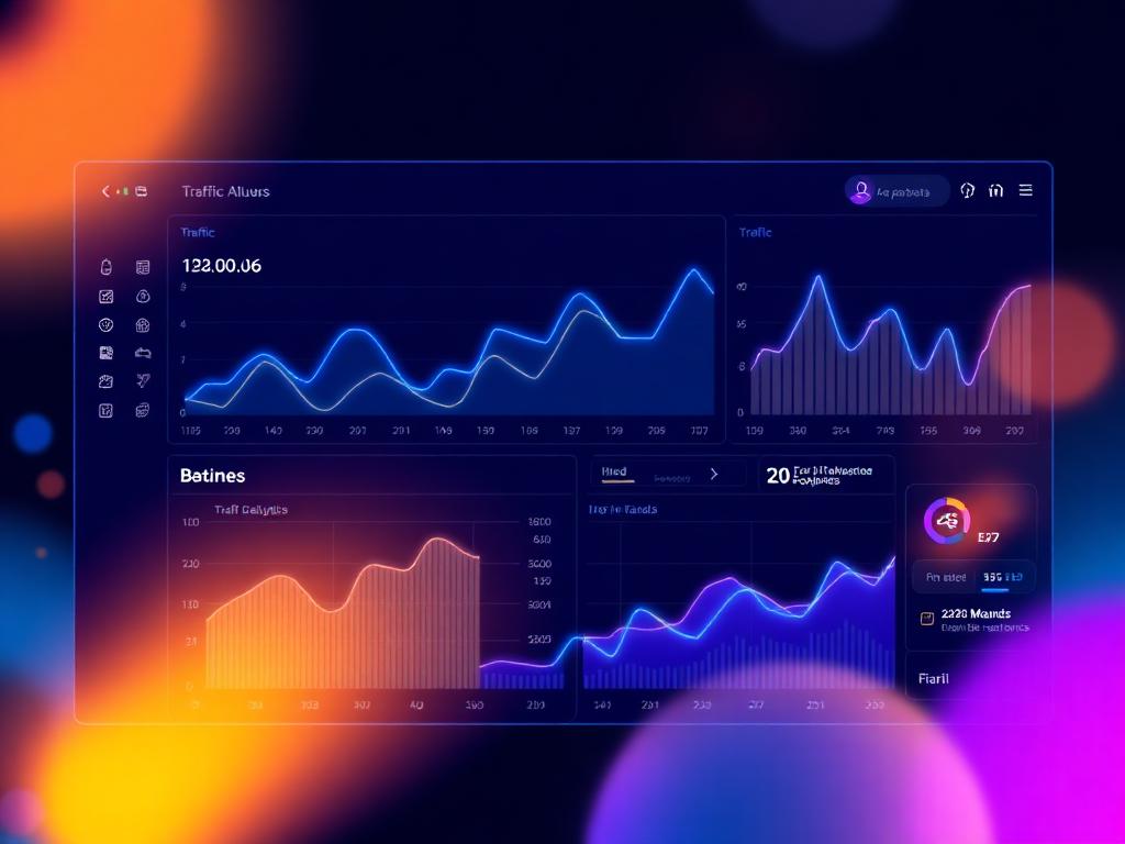 TrafficOS AI traffic analytics dashboard graphic